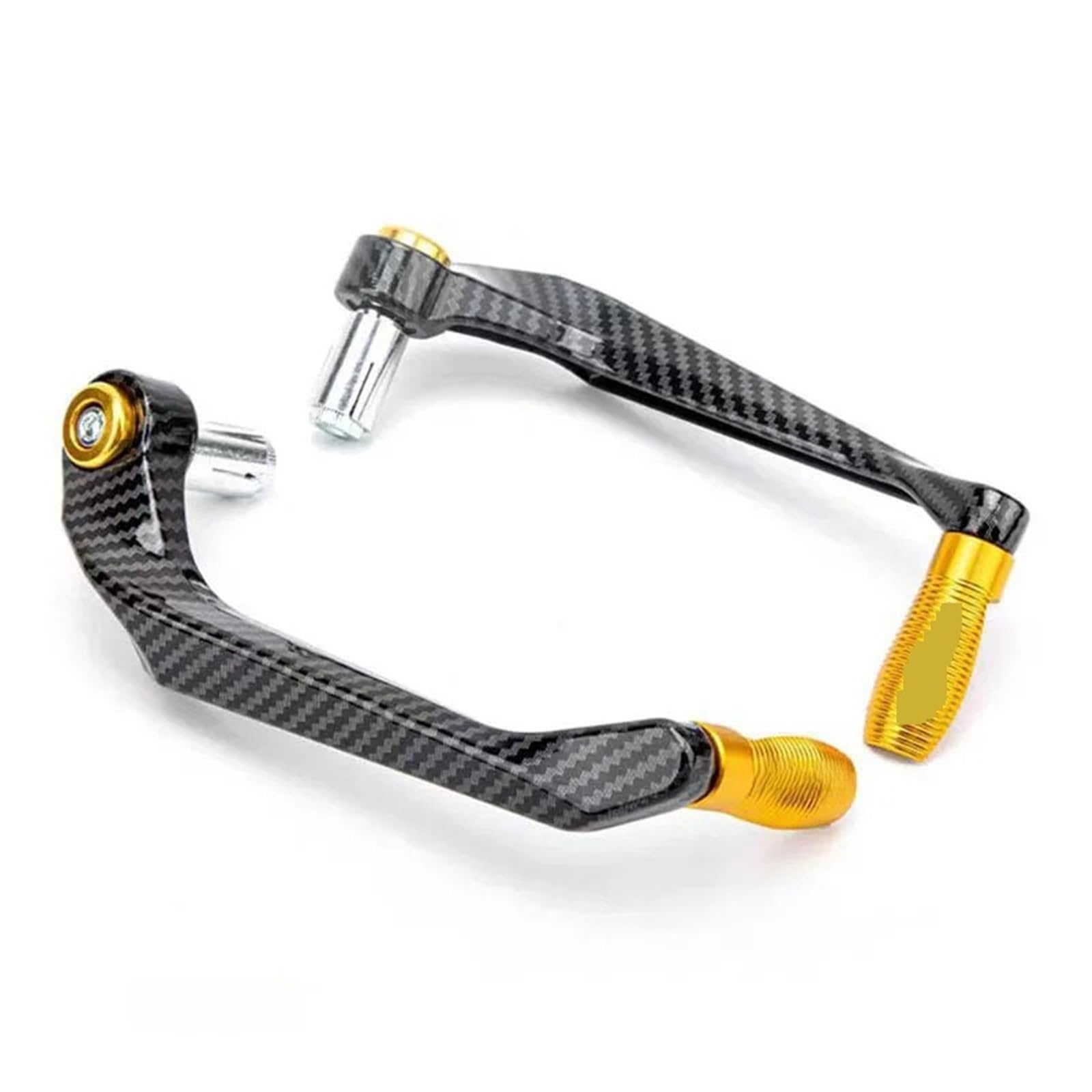 Plyhndrc Gold Motorcycle Handguards Clutch Lever Hand Guard Prot For Z 125 Z-125