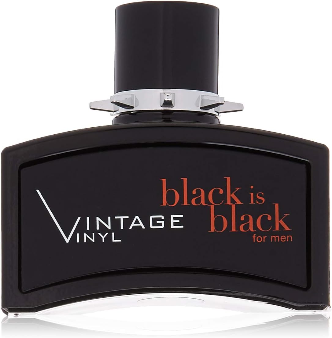 Black Is Black After Dark by NuParfums, 3.4 oz EDT Spray for Men
