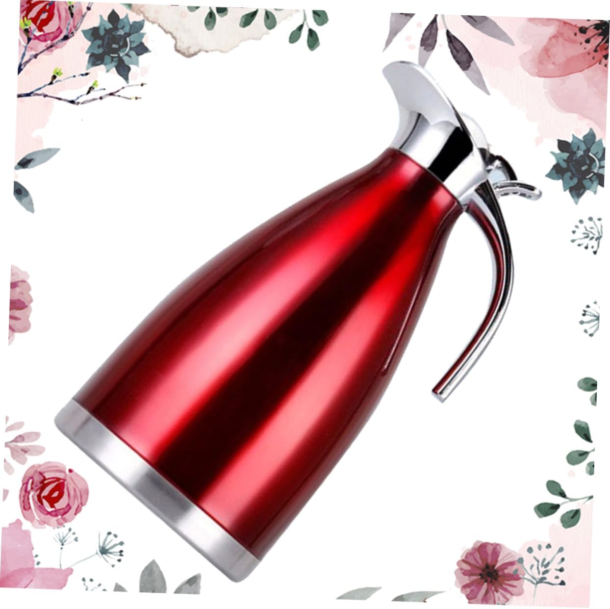 Air Tight Insulated Water Jug Stylish Bottle Stainless Steel Vacuum Pot for Tea Coffee Beverages