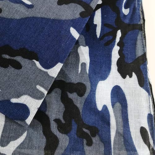 Hangnuo 9 Pack Camo Bandanas Cotton Headwraps Wristband Sports Face Cover For Running Cycling Hiking thumb #2