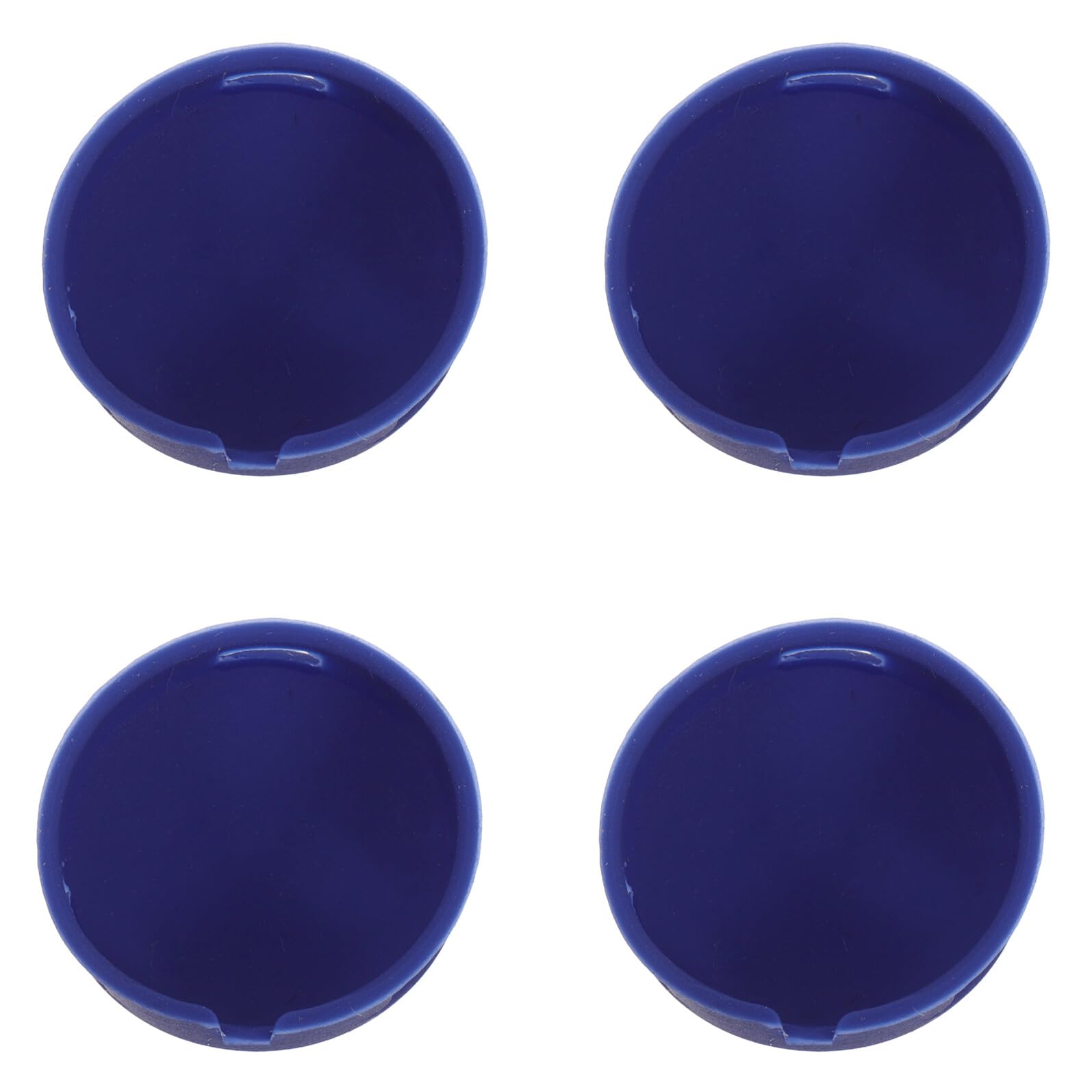 Bouton de Sonnette en Silicone Bleu, Remplacement 4 Pièces