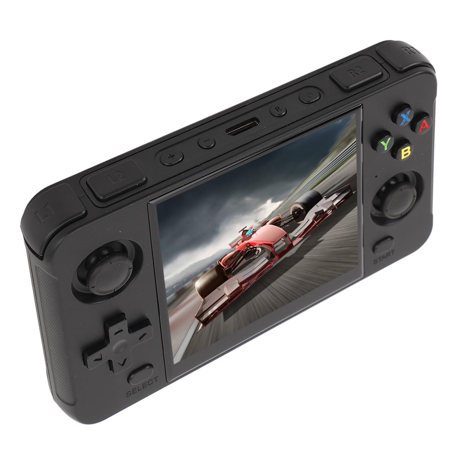 Tbest Retro ręczna konsola do gier podwójny joystick 4-calowy ekran IPS 16G 64G karta pamięci 4000 mAh HD TV wyjście HD 2,4 GHz obsługa 2 graczy gra online