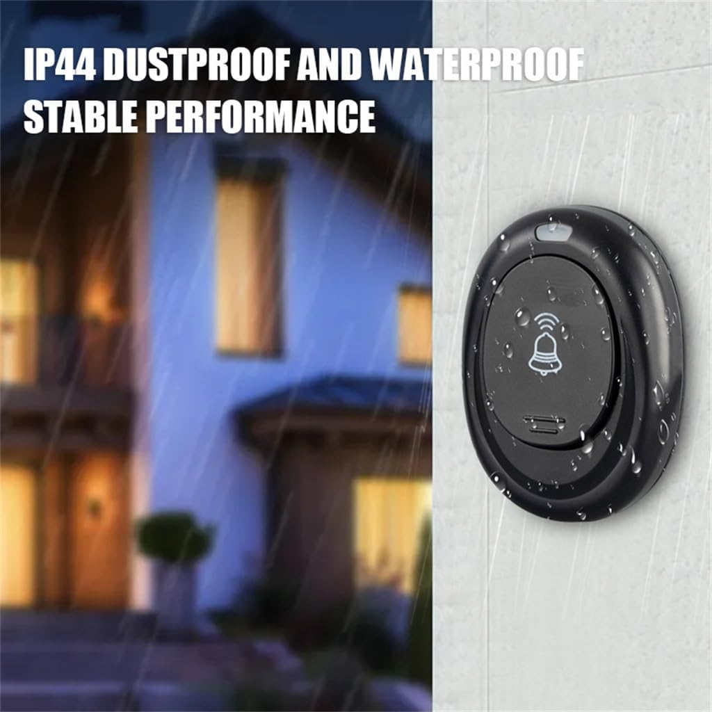 HBJWOV Home Doorbell Doorbell Digital Communication Music Doorbell 36 Music