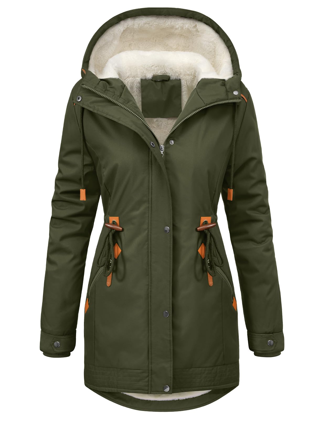 Veste Softshell Femme à Capuche Imperméable Double Polaire