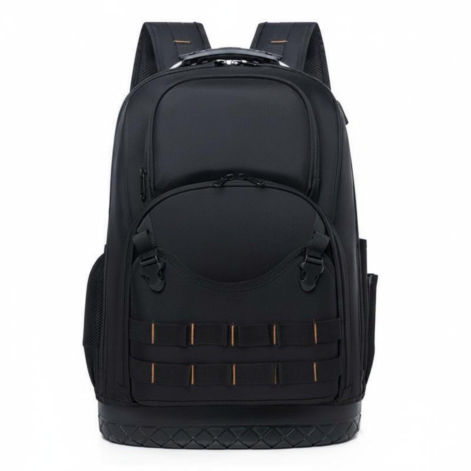 SECRET DESIRE Multi-Compartment Tool Bag Backpack Thickened Large Tool Backpack Multifunction for Repair Workers, Electricians, Construction Site, Workshop, Garage-image-35