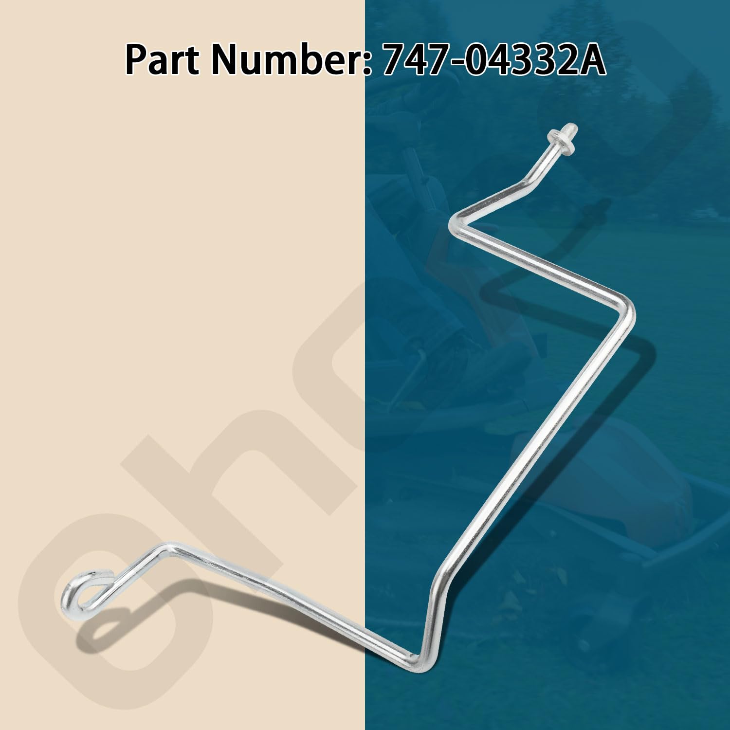 Ohoho 747-04332A - Cinturón de sujeción de caña de 38 pulgadas, compatible con MTD, Yard Man, Yard Machines, Craftsman - Compatible con los modelos: 13AC762F000, 13AL771H029, 13AM772F000 13AC762F513,