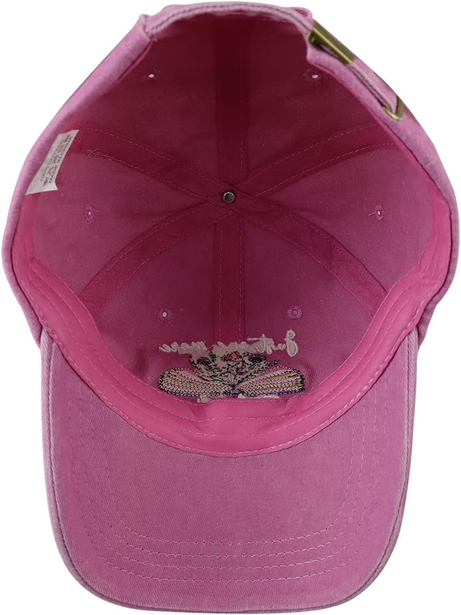 Just One More Chapter Hat for Men Women, Funny Adjustable Cotton Embroidered Book Lover Bookish Baseball Cap - Image 4