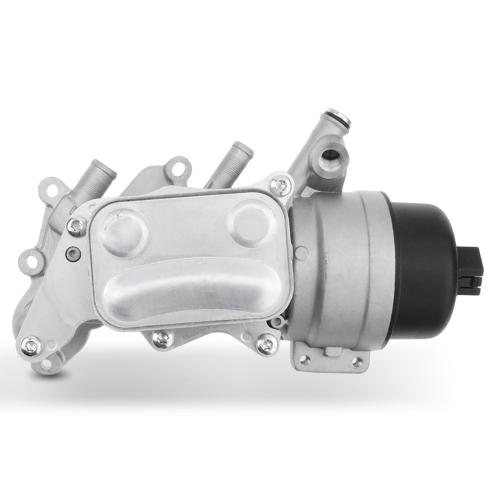 Frankberg Radiatore olio motore con filtro 11427552687 | Compatibile con: M.i.n.i R56, M.i.n.i Cabrio R57, C4 I LC, 207 SW WK, DS3 Cabriolet, 308 I 4A 4C, M.i.n.i Coupé R58