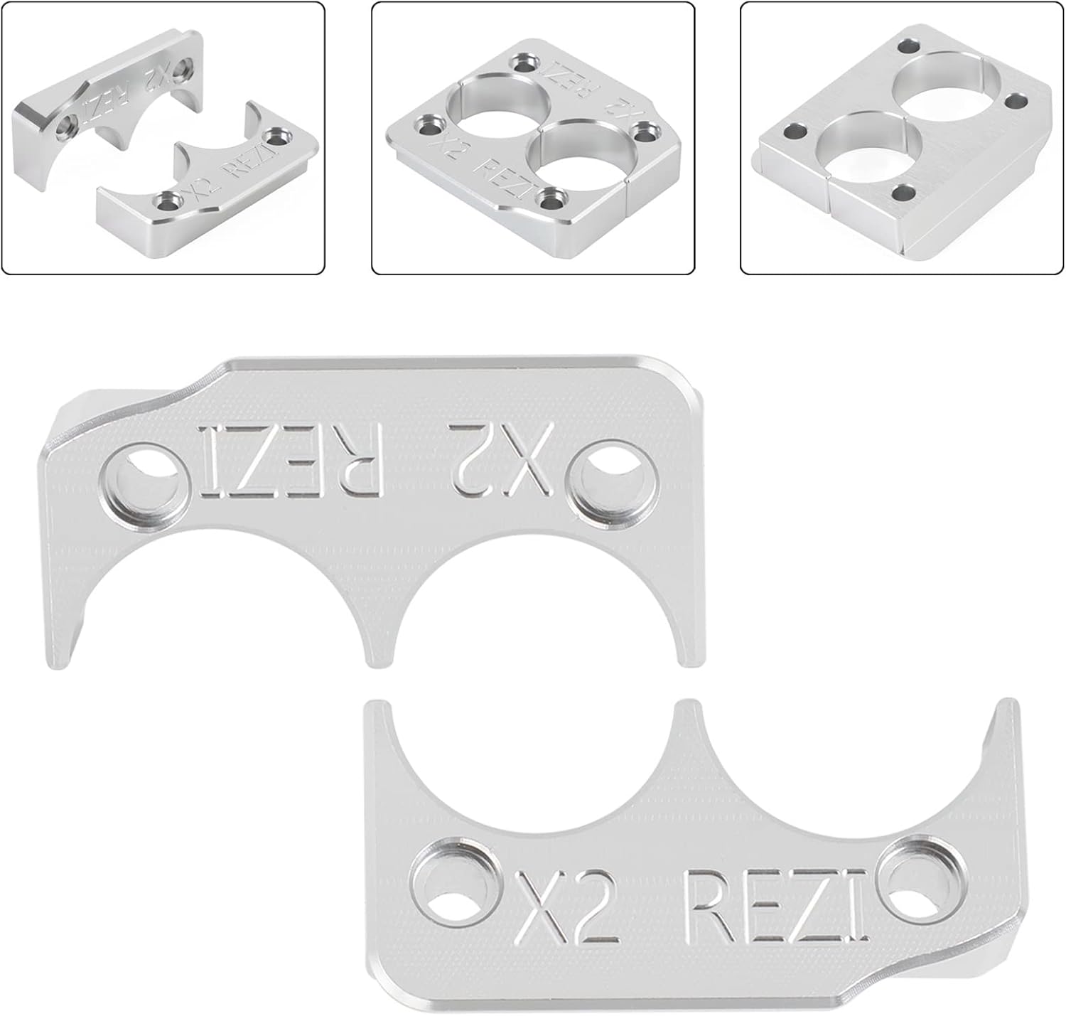 Areyourshop Body & Rezi Shock Clamp/Vise Block for 2021 Fox Float X2 ＃803-00-969/803-01-545 for Bikes Bicycle