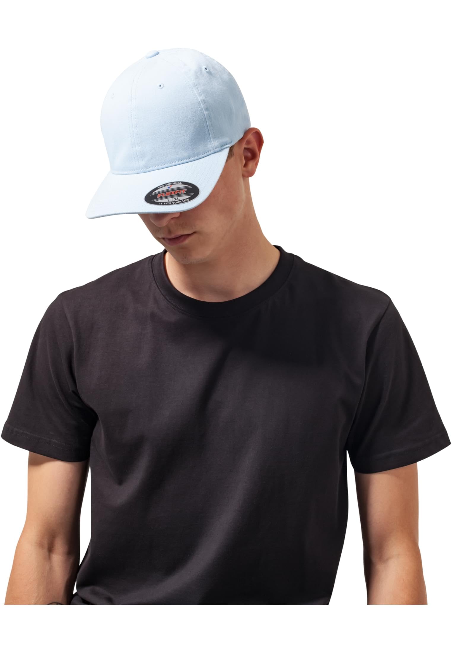 Flexfit Unisex Bleu Cap Cotton Dad