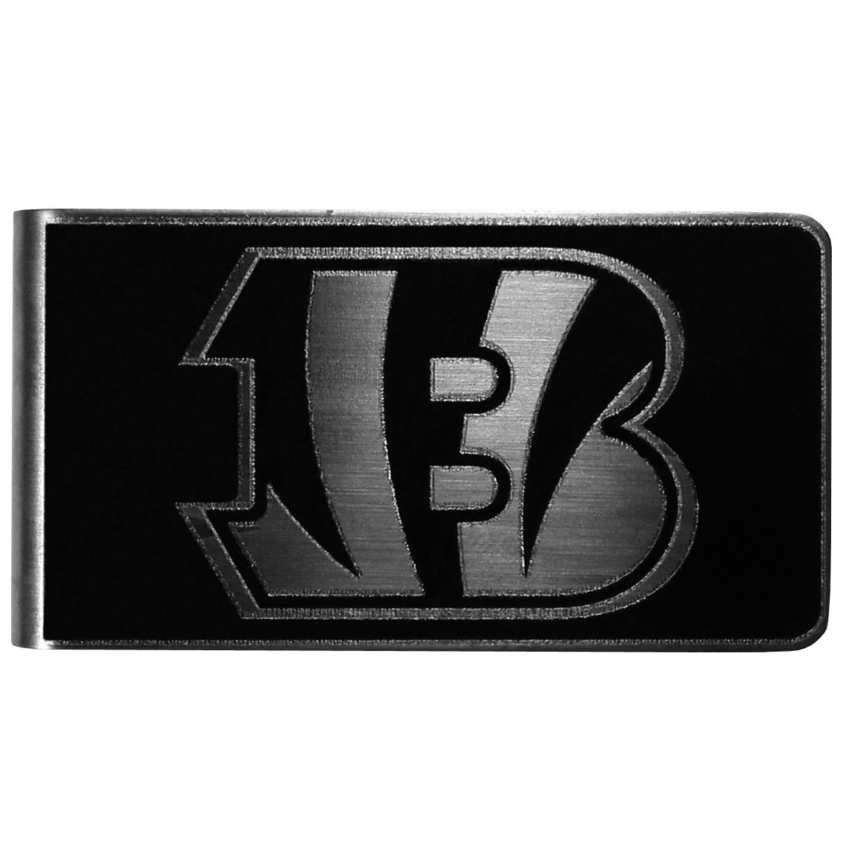 siskiyou NFL Mens Black and Steel Money Clip-picture-51