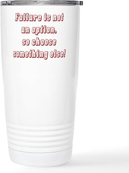 CafePress Choose Stainless Steel Travel Mug 20 oz. Insulated Stainless Steel Coffee Tumbler