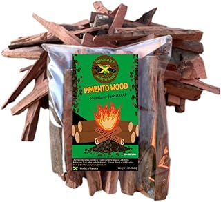 IrieMart Pimento Wood -Premium Jerk Wood, 100% Natural, Authentic Jamaican, 1 LB, Grilling and Smoking