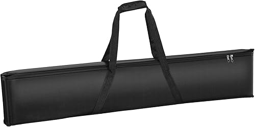 Miniatura 3 de soonpho Estuche de transporte de trípode resistente, bolsa de almacenamiento de nailon de 50.0 in50 con correa para soporte de luz de flash de