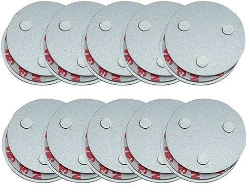 Miniatura 12 de meioro Herramienta de instalación de detector de humo magnético, fijación rápida y fácil, kit de montaje en techo para alarma de humo de Ø 2.756 in,