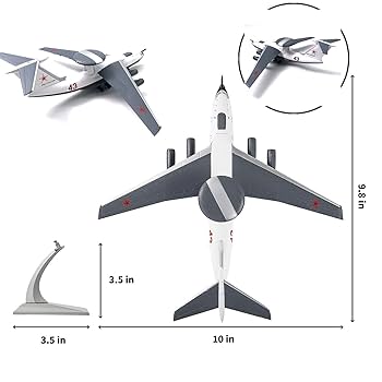 Amazon.co.jp: AZIZAT 1/200ソビエト連邦A-50戦闘機攻撃機軍事