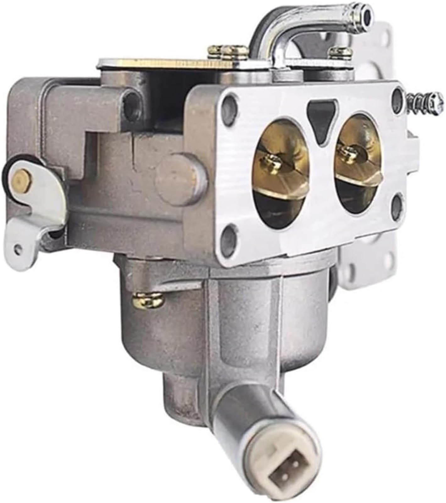 Drezzo Carburador cortacésped Piezas de Motor Carburador para Briggs para Stratton(Rojo)