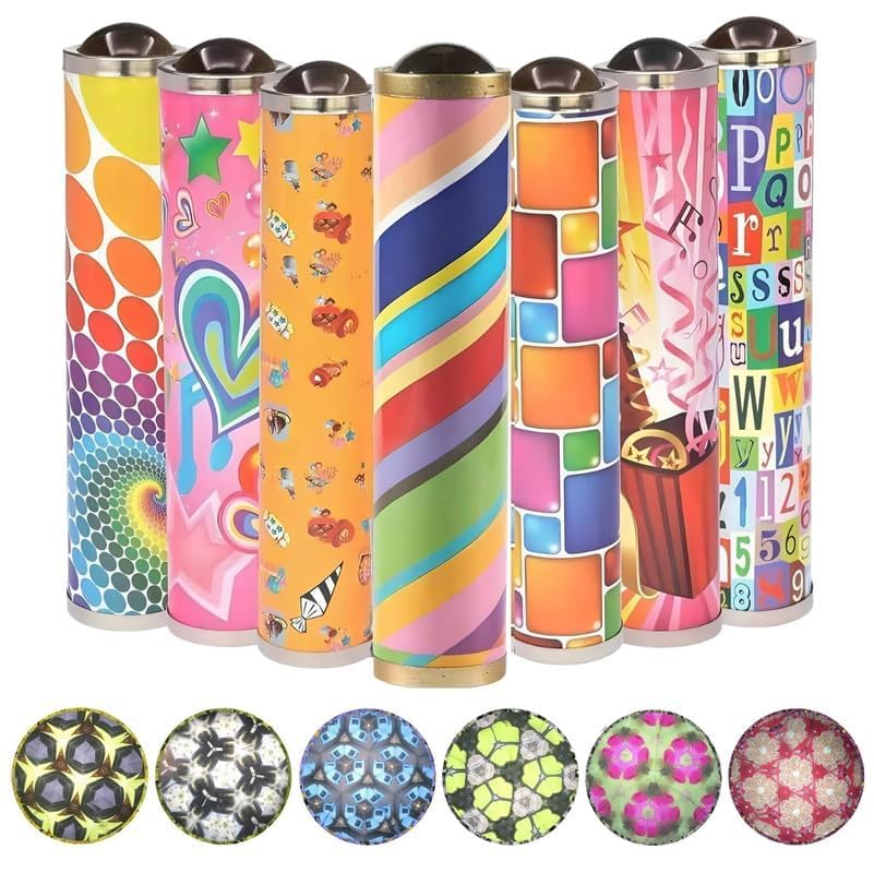Birthday Popper Live Kaleidoscope as Birthday Return Gift for Kid (Set of 10), Multicolor