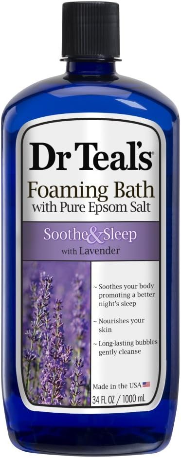 Dr Teal's Foaming Bath, Soothe & Sleep 34 oz (Pack of 5)
