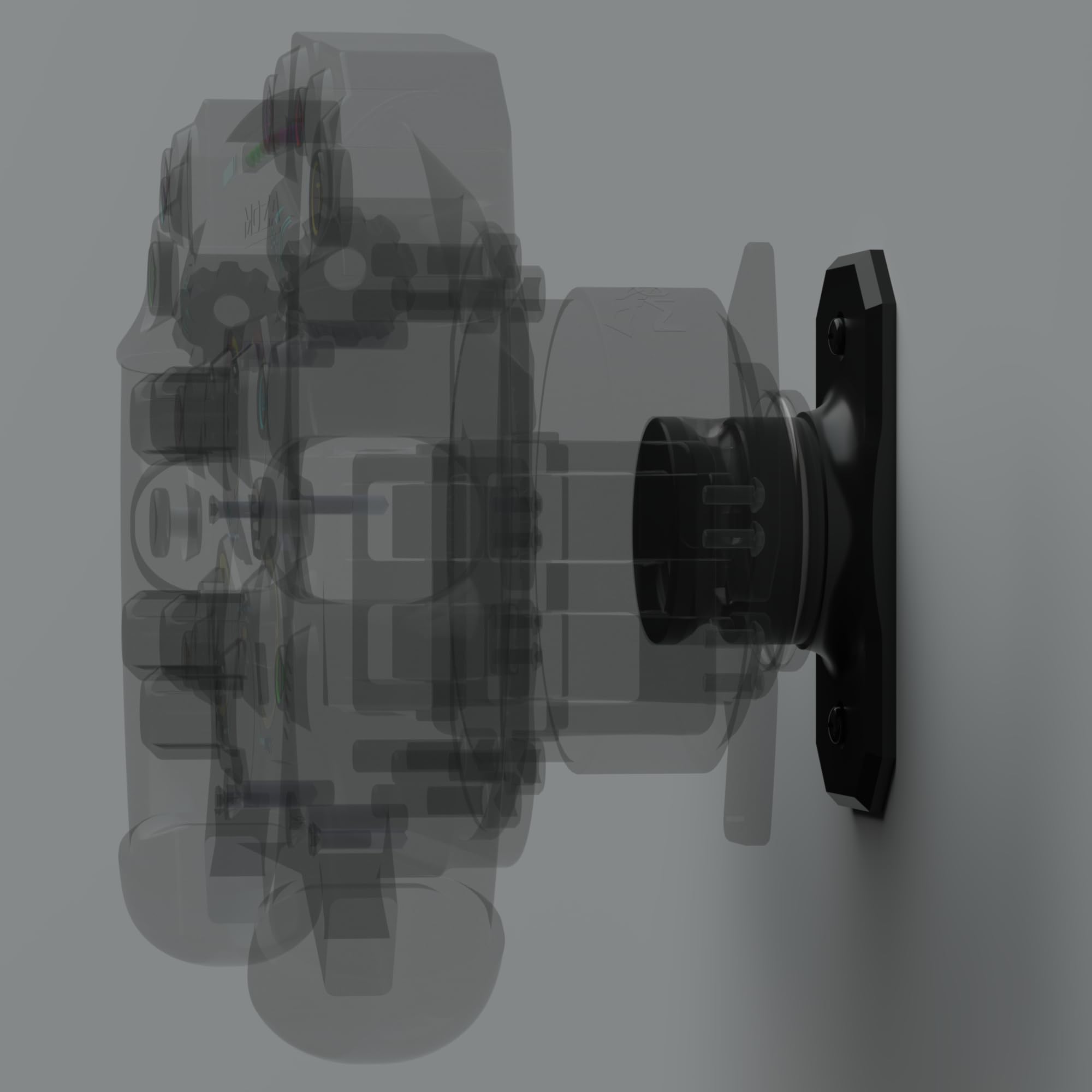 Uchwyt ścienny na kierownicę do NRG Moza/Simagic/Works/D1 Sim Racing Quick Release