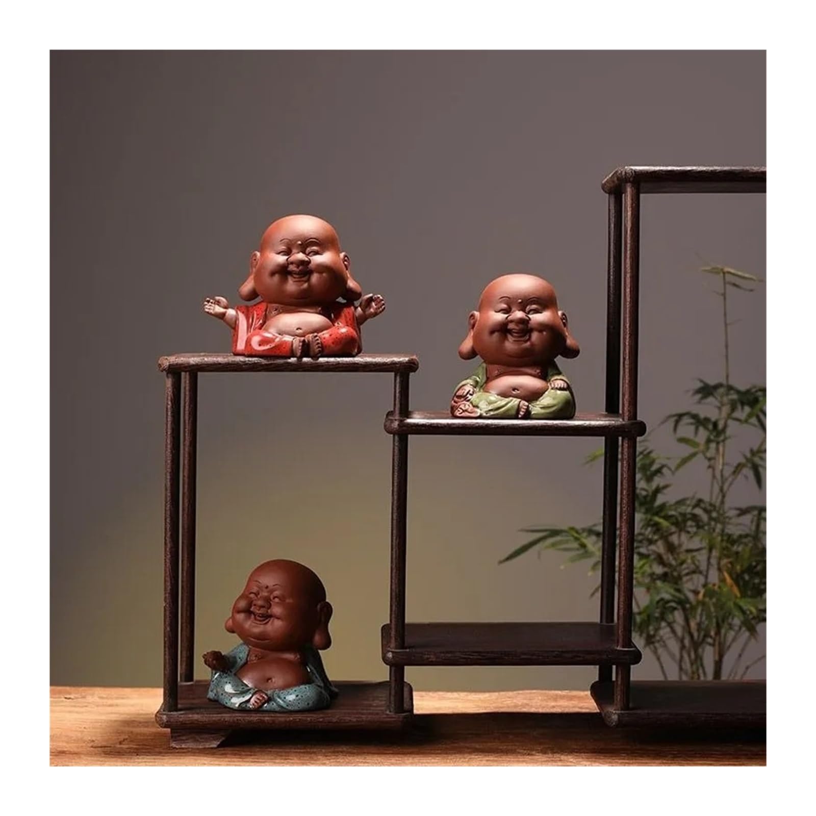 Mascota de té Zen individual for decoración de meditación