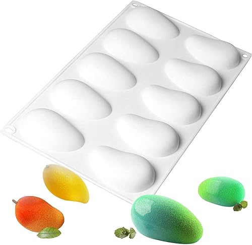 Moldes de silicona para hornear pasteles de mousse, bandeja de silicona 3D para hornear para pastelería, chocolate, trufa, magdalena, galletas,