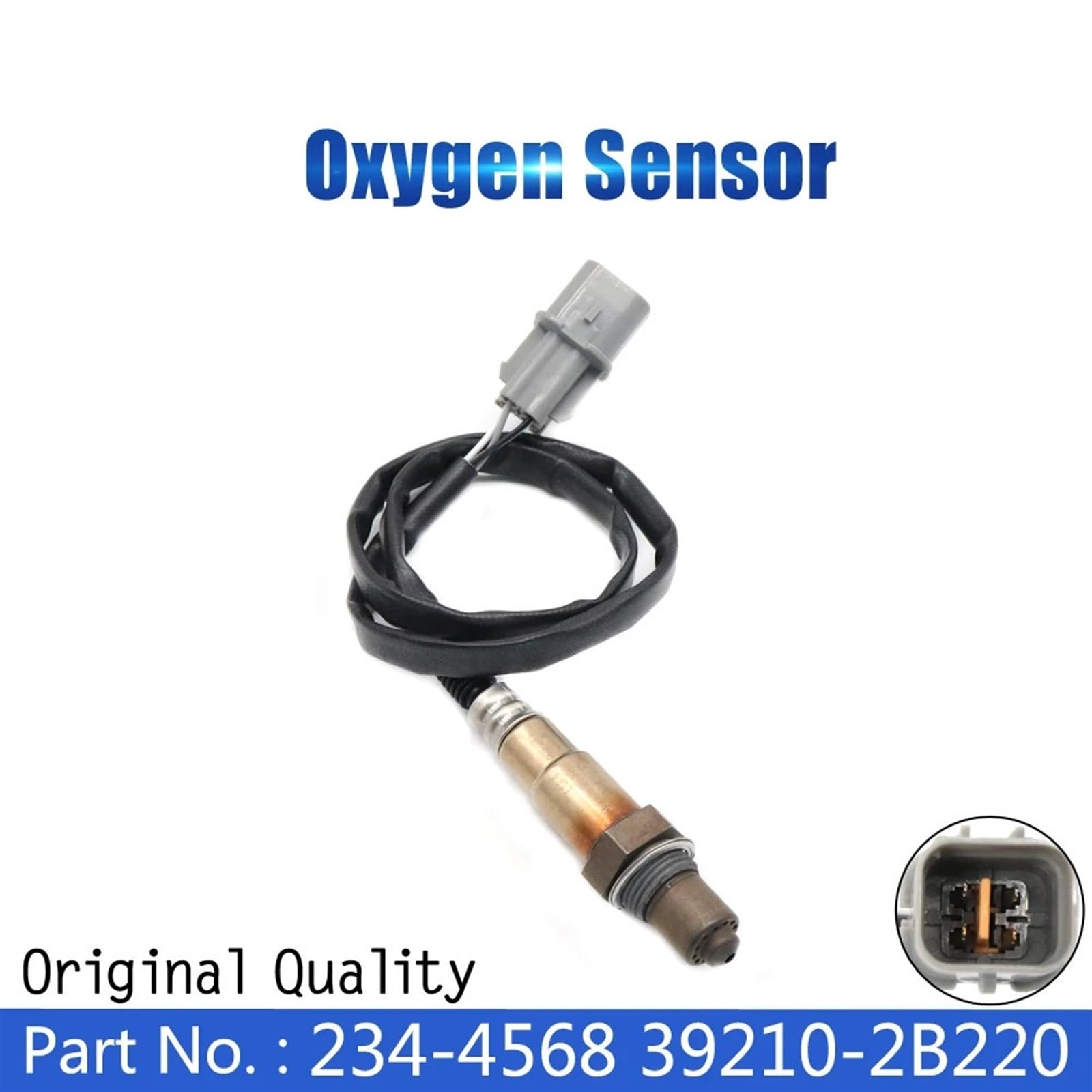 Sensor de O2 Para Hyundai Para Veloster 2012-2015 | Trasero Trasero Relacion aire-combustible oxigeno Sensor O2 lambda 234-4568 39210-2B220