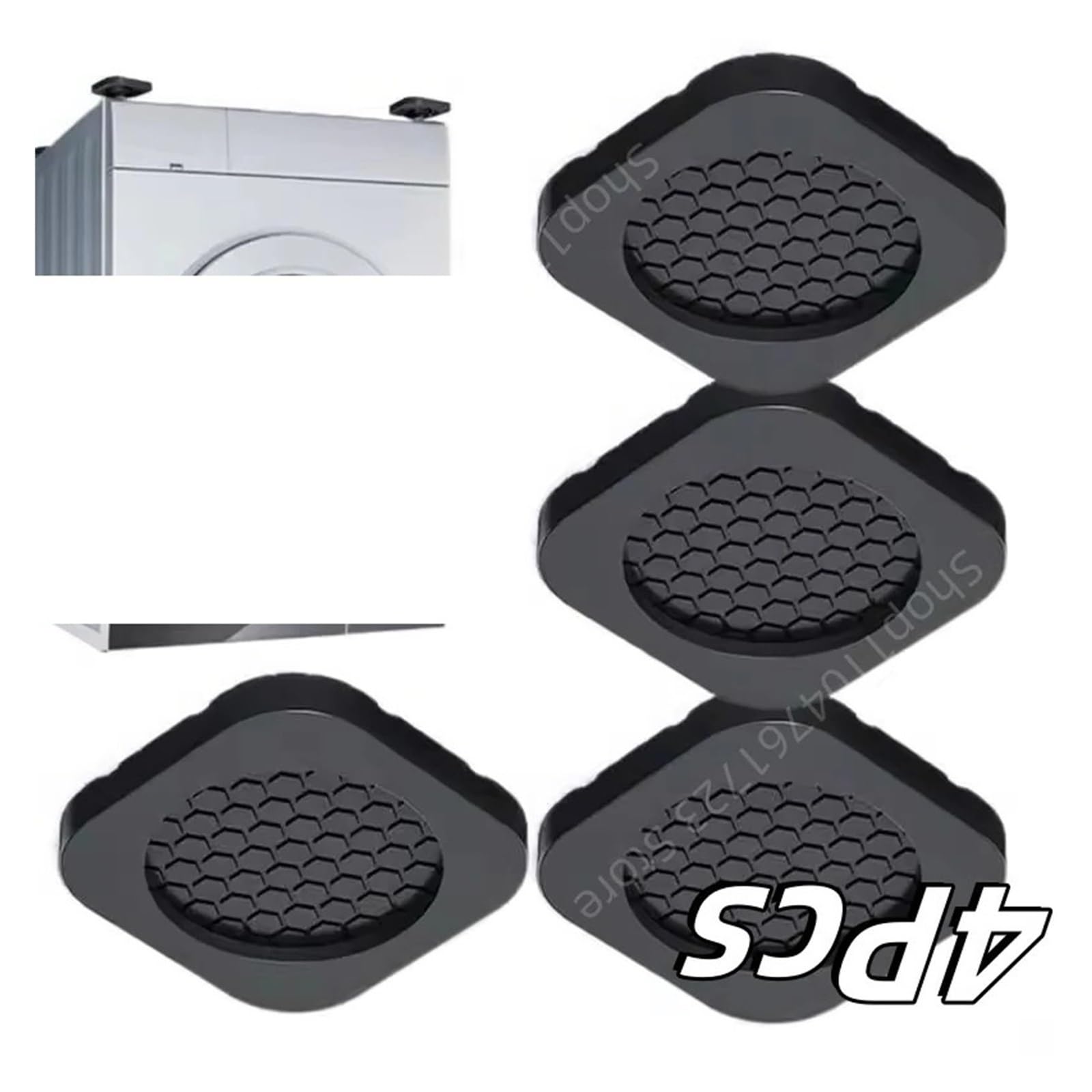 4PCS Piedini Antivibranti For Universale Muto Antiscivolo