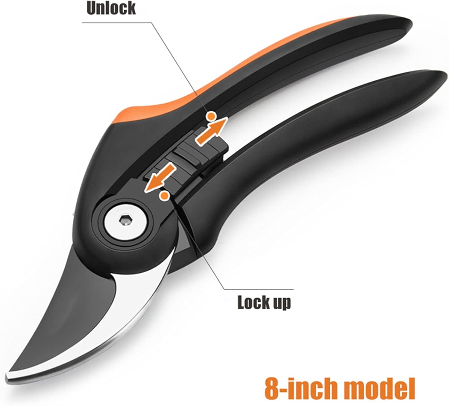 Pruning Shears Tools Garden Heavy-Duty Gardening Anti- Stainless Steel Blades Hand Pruner Every Family I