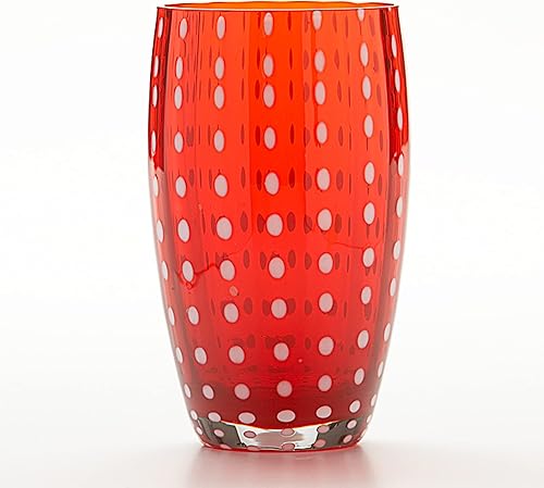 Zafferano Perle Beverage Rojo (juego de 2)