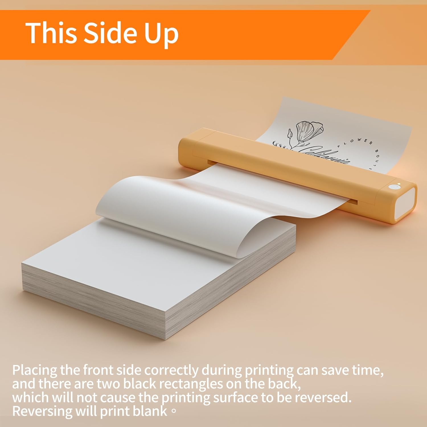 FungLam Thermal Printer Paper 8.5” x 11”, US Letter Thermal Papers, Continuous Perforated Folding Paper, Compatible with JADENS/Itari M08F Printers, 100 Sheet. thumbnail