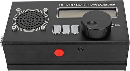 Miniatura 7 de Receptor de radio transceptor SDR de código abierto con 8 bandas, USDX QRP HF, DIY, batería de polímero de litio incorporada, para radio de onda
