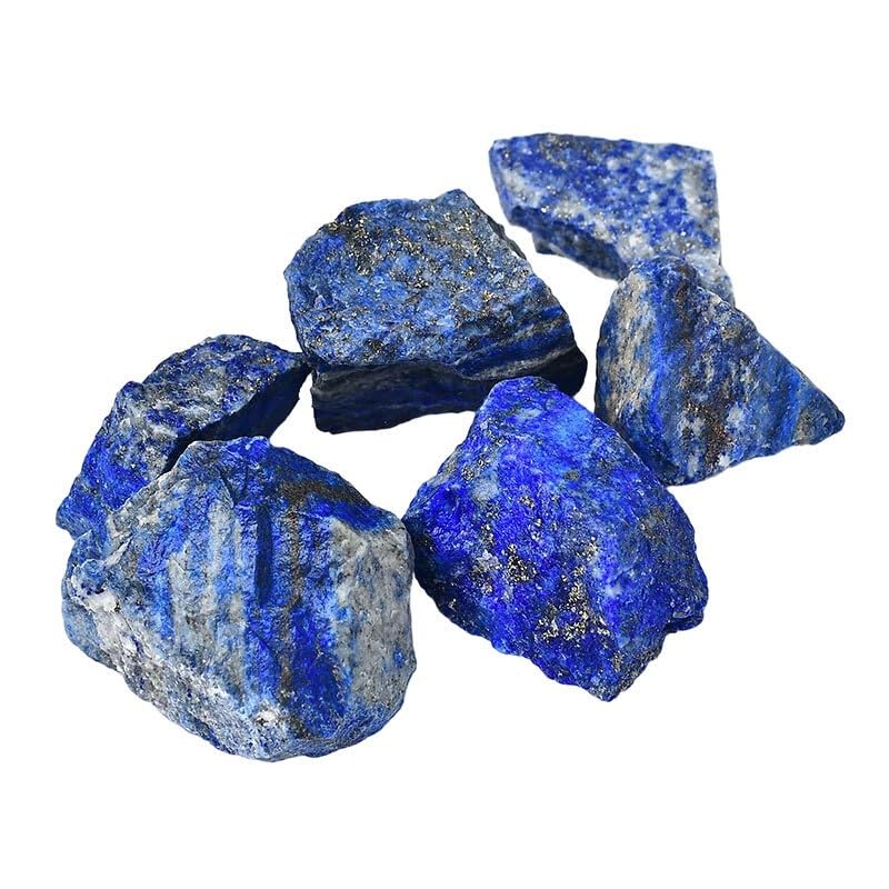 Kamienie i kryształy Lapis lazuli naturalny akwarium krajobraz doniczka dekoracja domu dyfuzor mineralny kamienne ozdoby kryształy(500 g, 3-5 cm)