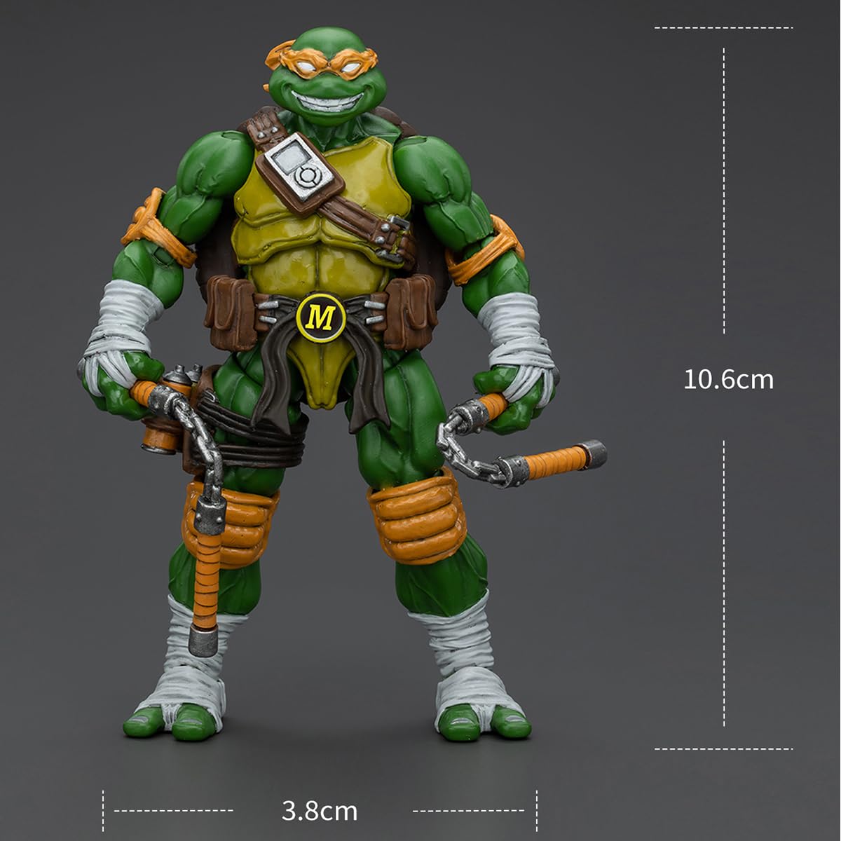 Amazon | HiPlay JOYTOY 1/18 ミュータント・タートルズ TMNT 