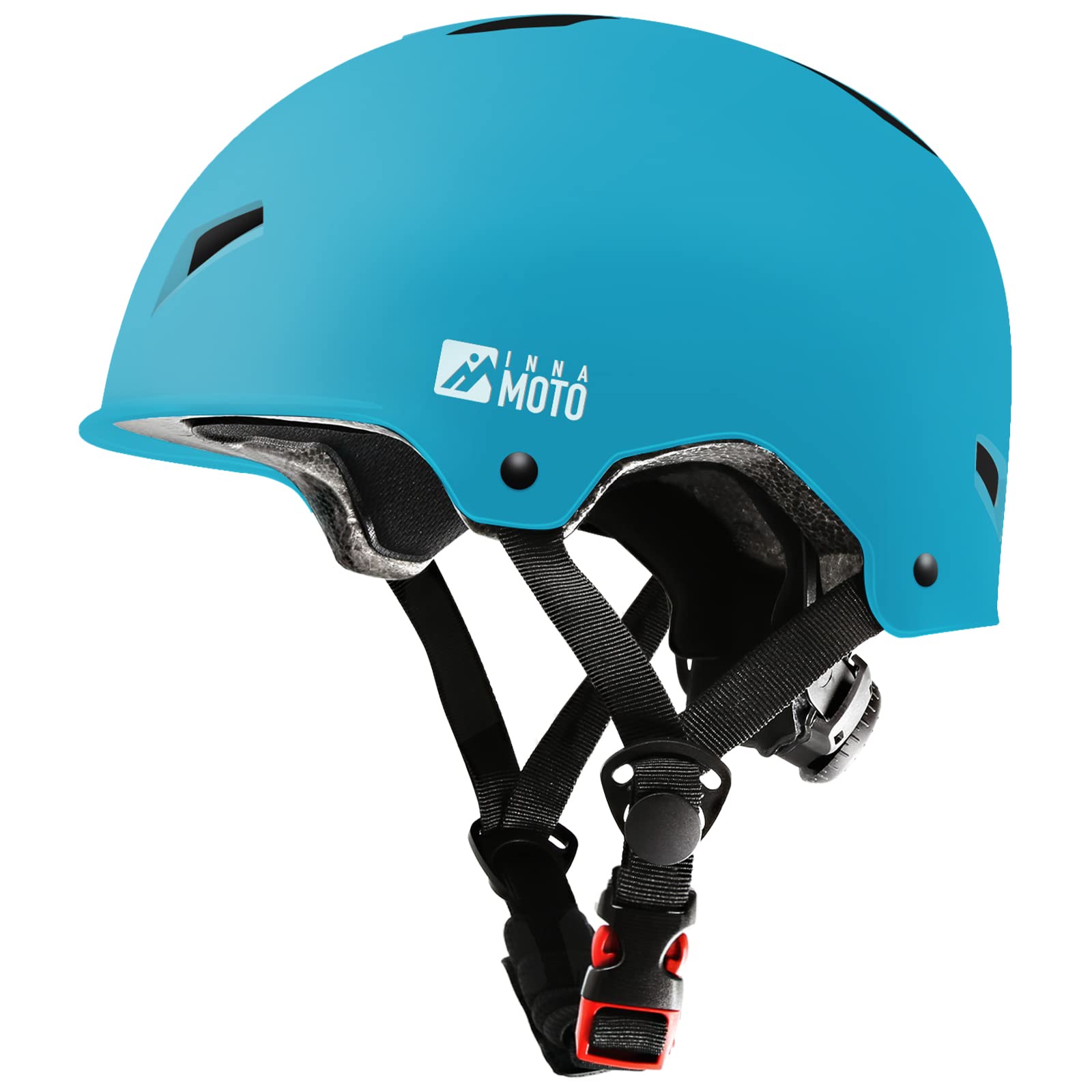 Skateboard Helmet for Adults - Adjustable Certified Safety Adults Helmet for Skateboarding Bike Bicycle Scooter Cycling Skate Skating Multisport