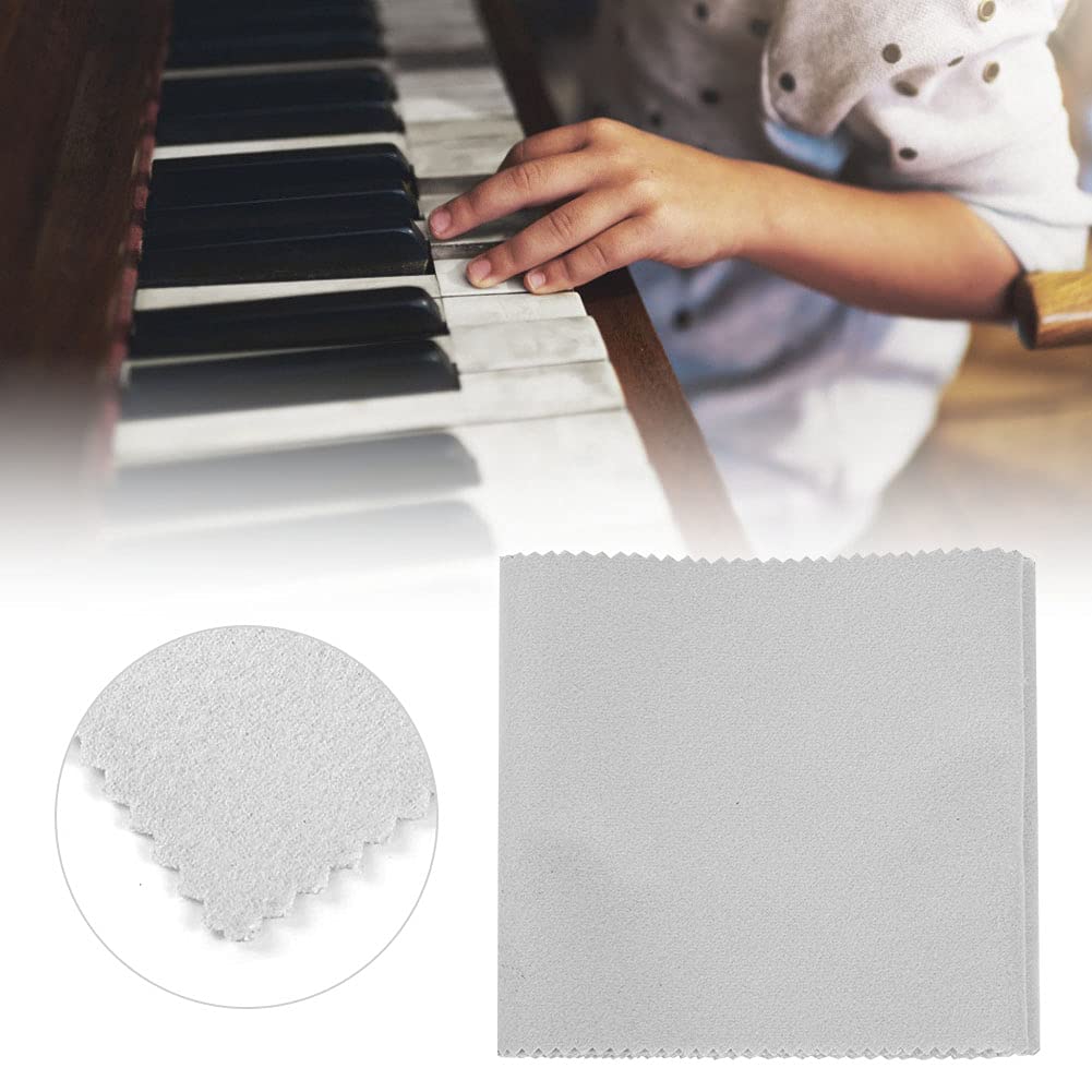 Housse de Protection Anti-Poussière pour Clavier de Piano, Couverture de Clavier Numérique, Gris