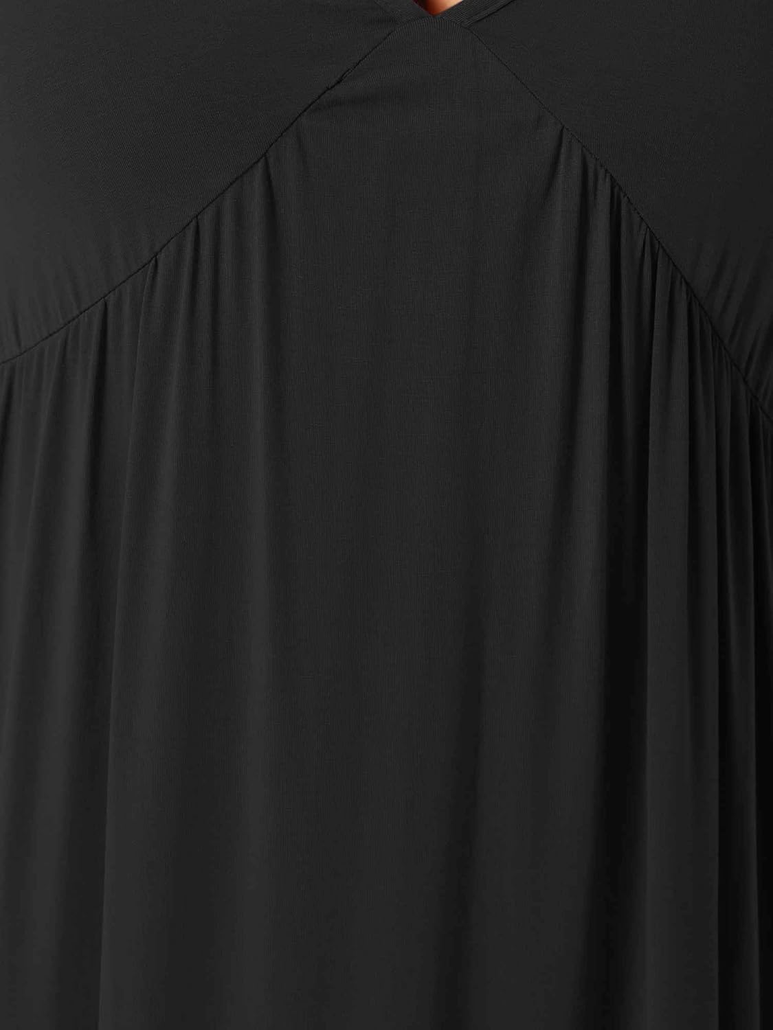 Agnes Orinda Plus Size Women's Nightgown Spaghetti Strap V Neck Sleeveless Racerback Sleepwear Chemise Nightdress - Image 5