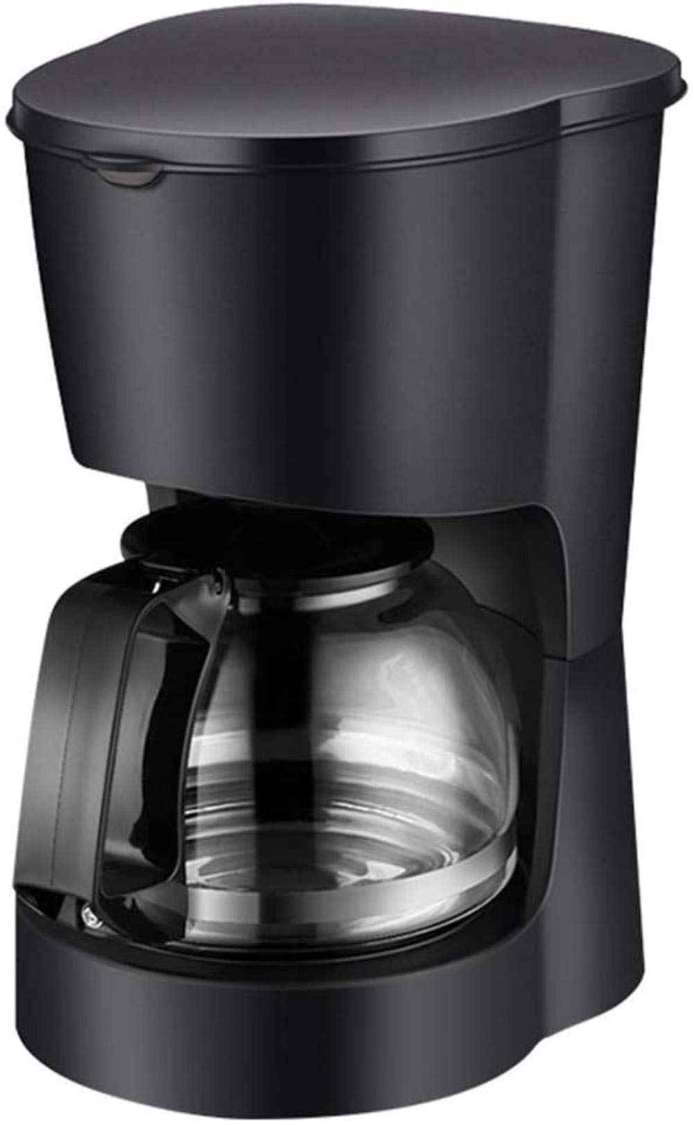 Macchina per caffè con Filtro, caffettiera a Goccia con Serbatoio dell'Acqua in Vetro da 600 ml, Funzione, Funzione di Riscaldamento Automatico, Risparmio energetico da 6
