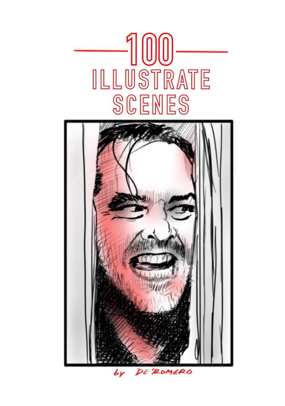 Illustrated movie scenes par deRomero pour créer un salon cinéma élégant