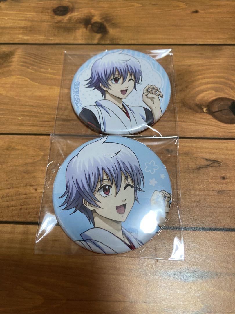 Amazon.co.jp: 銀魂 坂田銀子 AGF 缶バッジ セット : ホビー