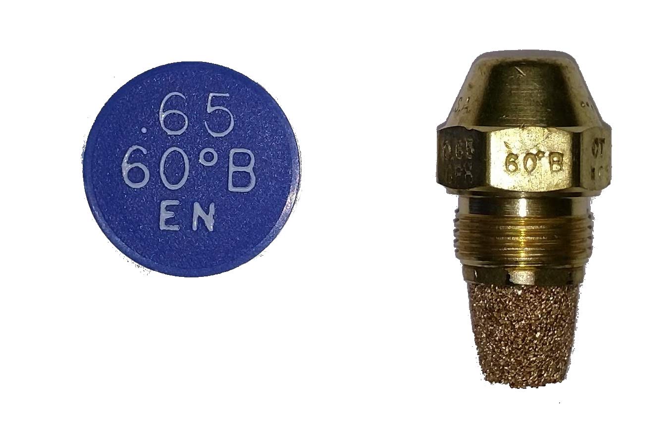 Buse Delavan 0,65 gph. 60 degrés B.