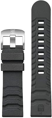 Luminox Mens Black Pacific Diver Series 3120 Rubber Watch Band