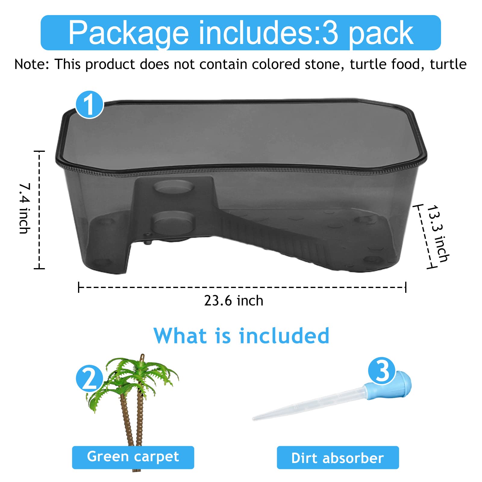 Buy Binano Turtle Tanks Topper,Pet Turtles,Aquarium Tank,Turtle Topper