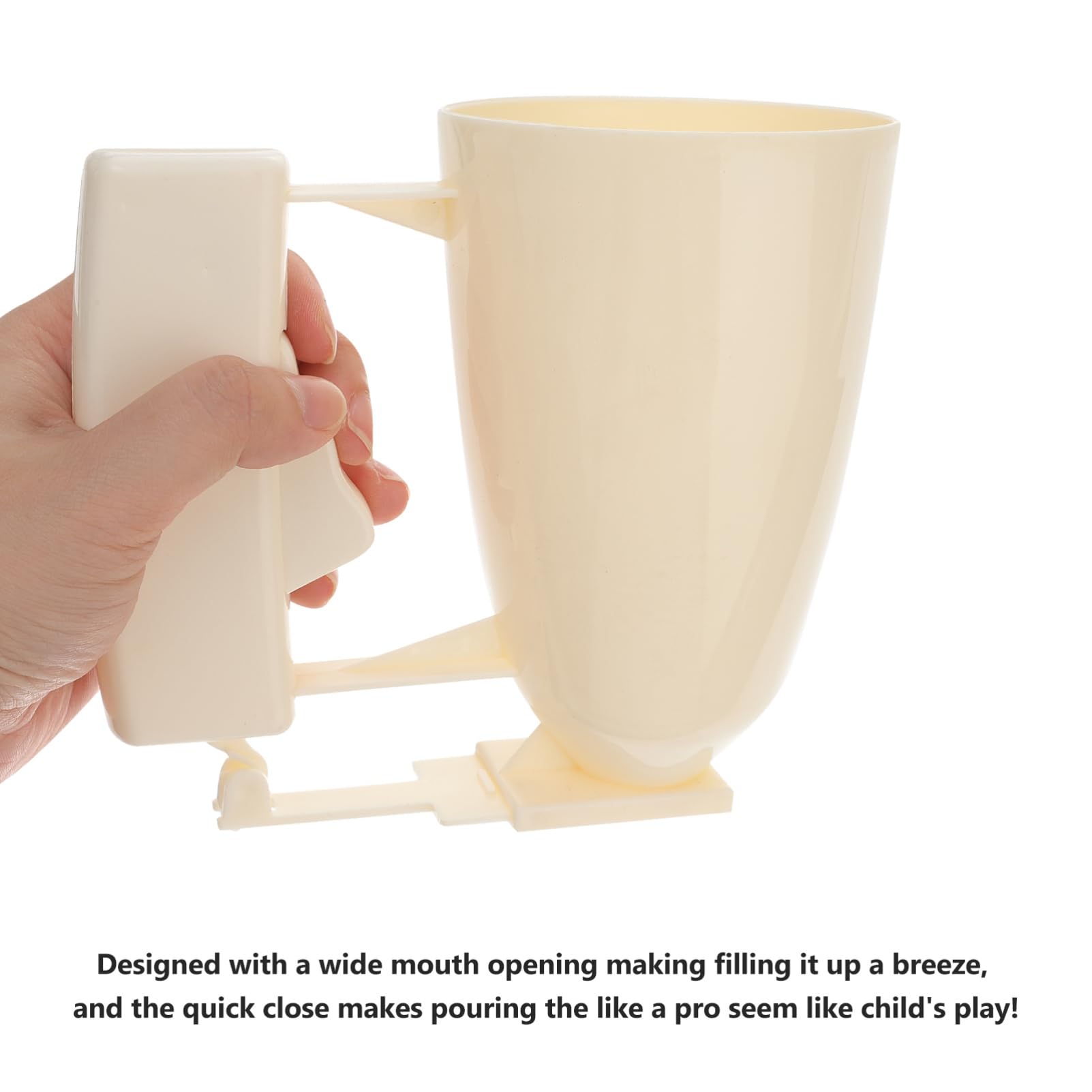 BRIGHTFUFU Quick Release Cupcake Dispenser Baking Tool for Cupcake Making Easy to Use No Leak Design for Home Baking and Cake Decorating