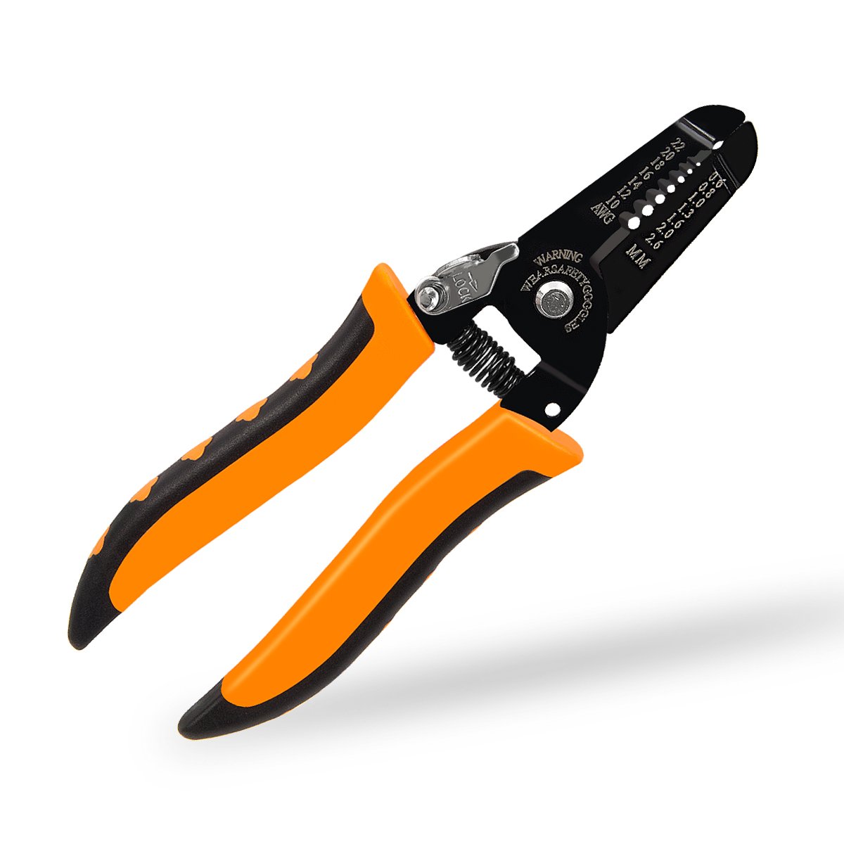 BOENFU 7" Wire Stripper and Cutter, Wire Stripping Tool Wire Crimper Multi-Function Hand Tool Heavy Duty