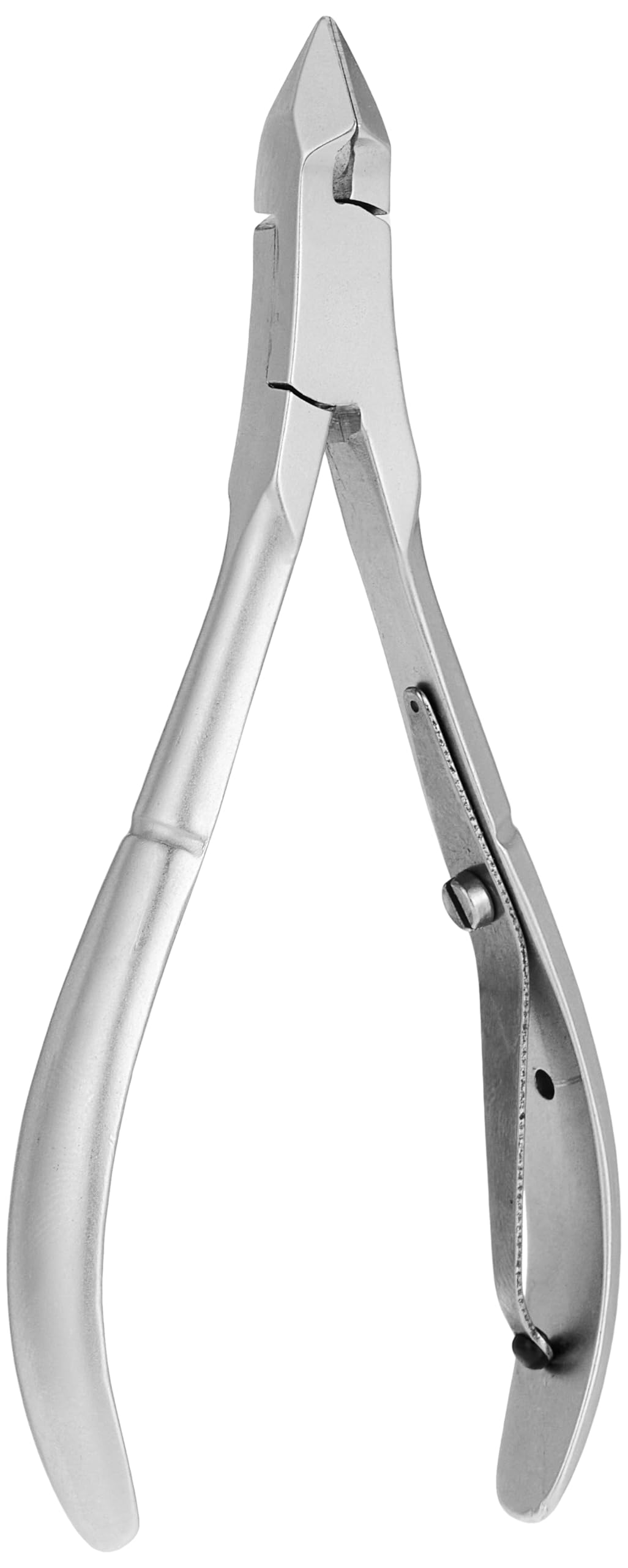 CREDO Pinza per cuticole, 10 cm, cromato opaco