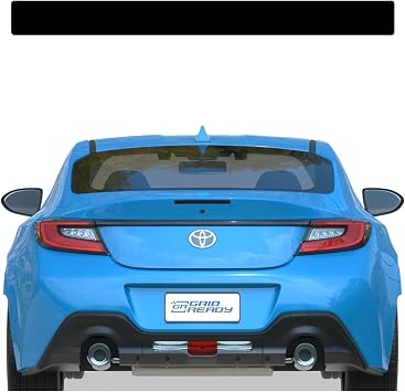 Custom fit 20212025 Toyota GR86 & Subaru BRZ Third Brake Light Tint. Smoke Dark Black Vinyl Overlay That Covers 3rd Brake Light Area