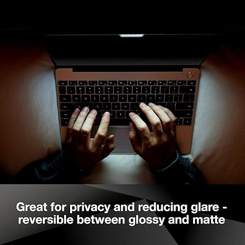 Miniatura 4 de 3M Filtro de privacidad táctil para portátil de pantalla completa de 12,3" con sistema de fijación Comply (PF123C3E), color negro