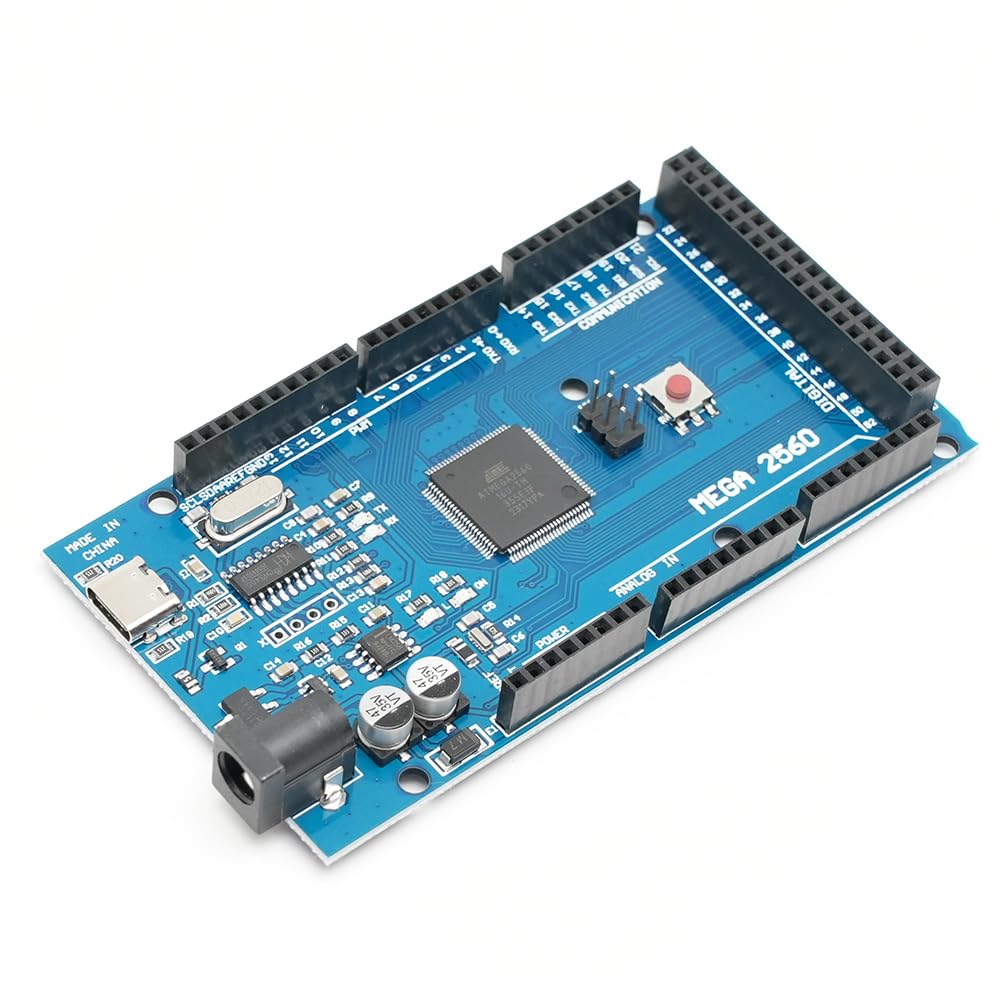Carte Mega 2560 R3 USB Type C Compatible avec Arduino IDE Carte de développement ATmega2560 CH340G USB-C