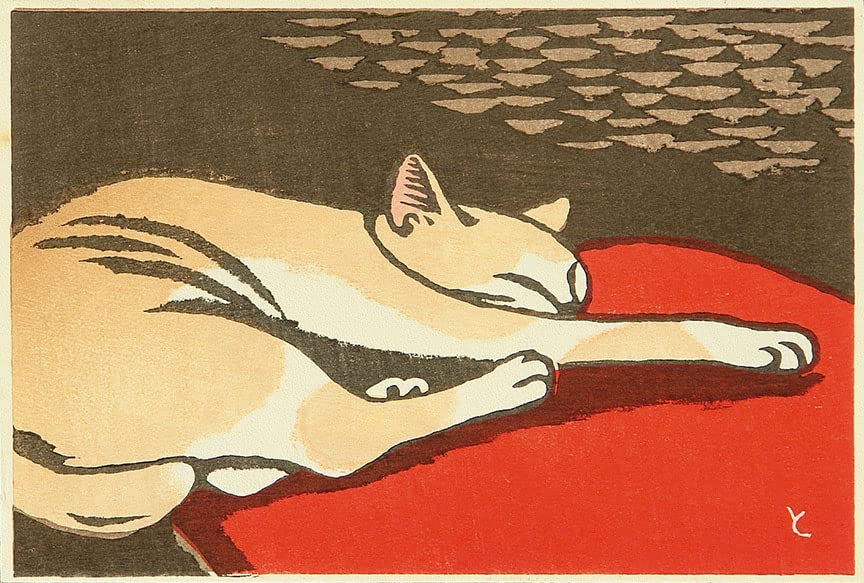 Inagaki Tomoo : Cat : Archival Quality Art Print